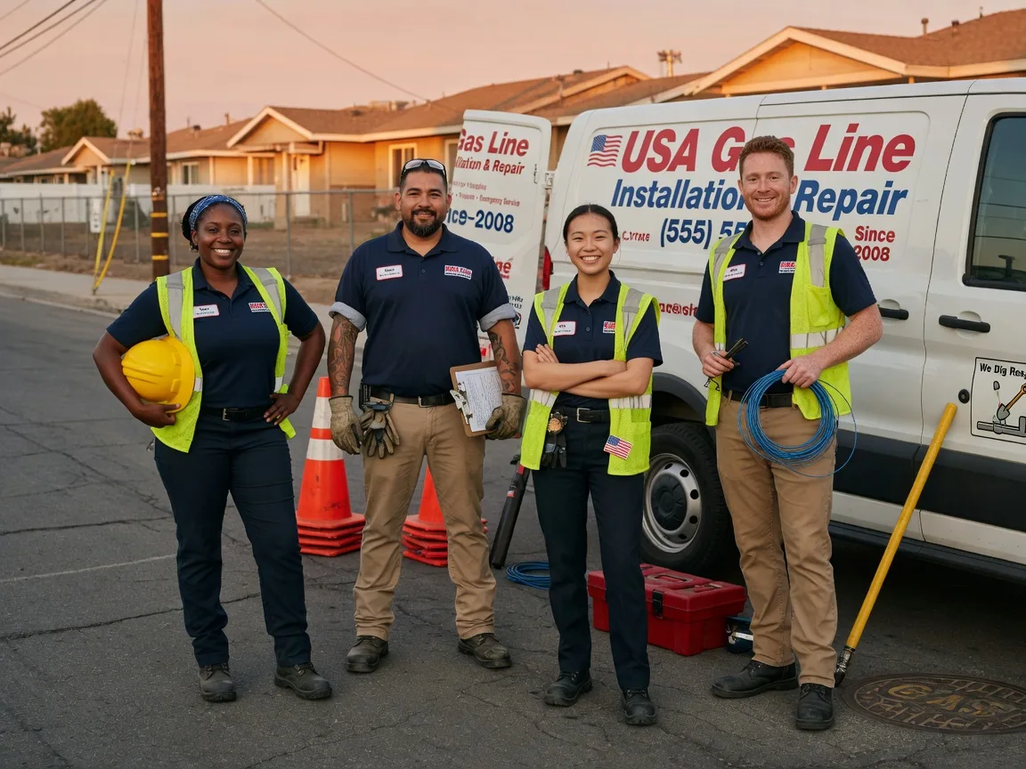 Gas Line Installation company in Carlyle, IL